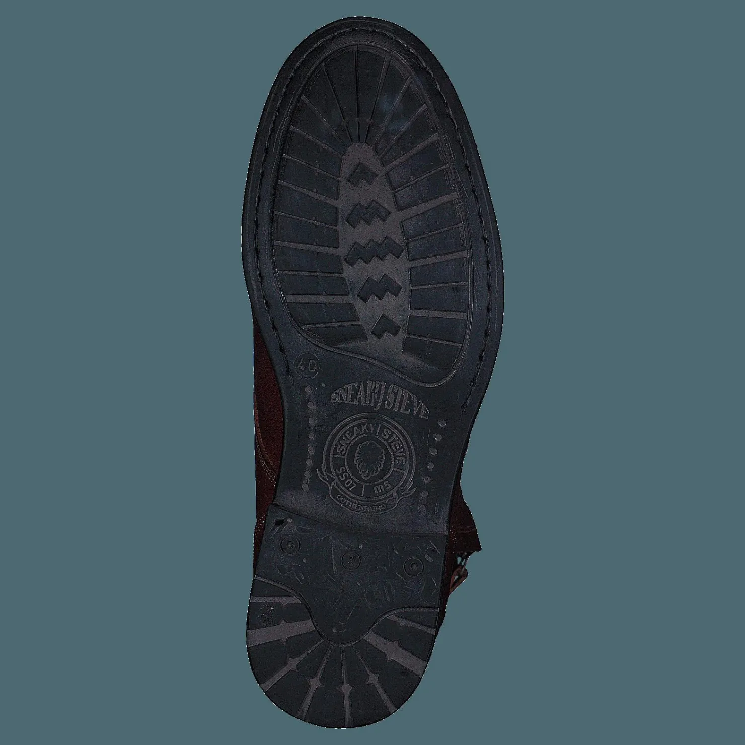 Sneaky Steve Kingdom Leather Cognac Brun Discount