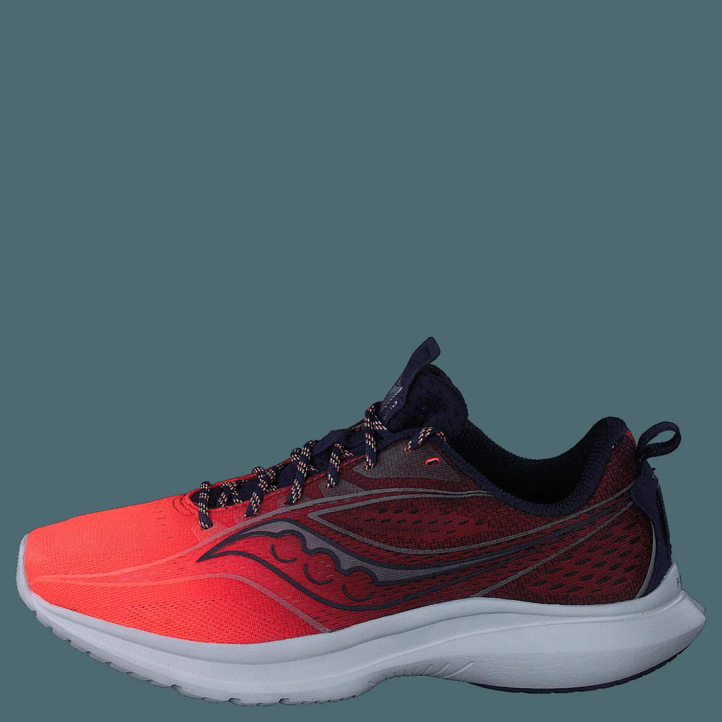 Saucony Kinvara 13 Night Lite Röd