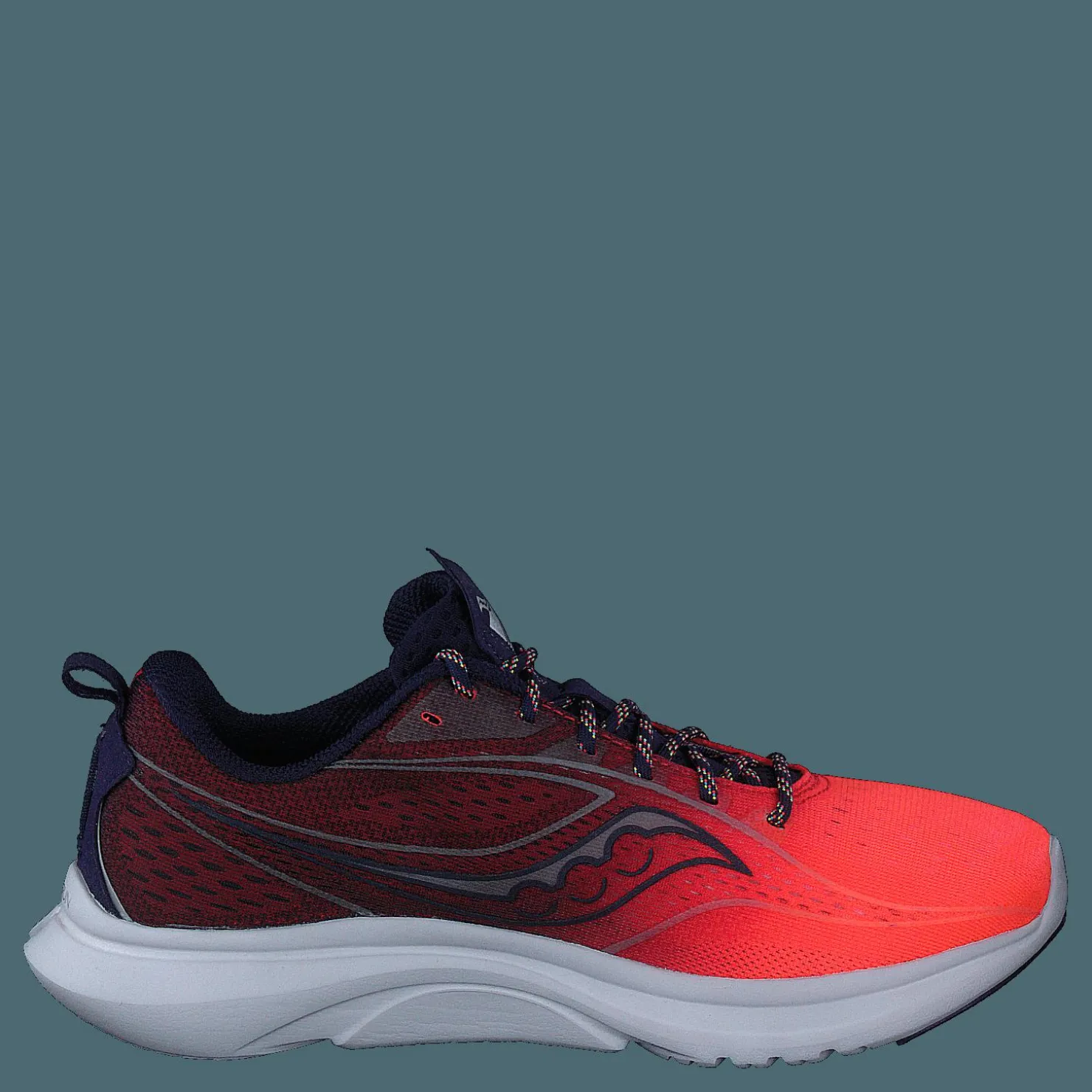 Saucony Kinvara 13 Night Lite Röd
