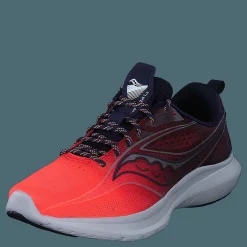 Saucony Kinvara 13 Night Lite Röd