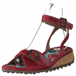 Fly London Kipi Rug Red Brun och Röd Sale