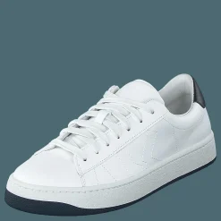 Kenzo K-logo Lace Up Sneaker Navy Blue Vit Discount
