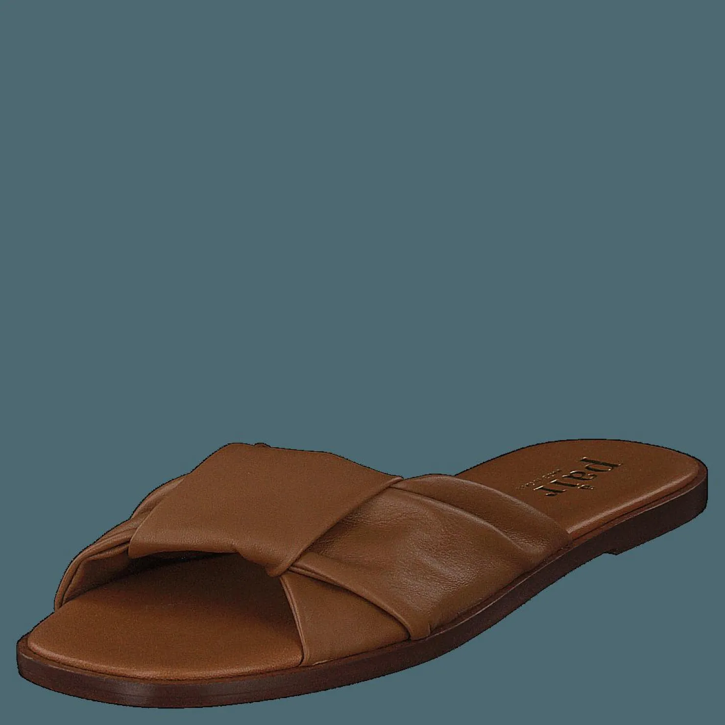 A Pair Knot Soft Sandal Cognac Brun Discount