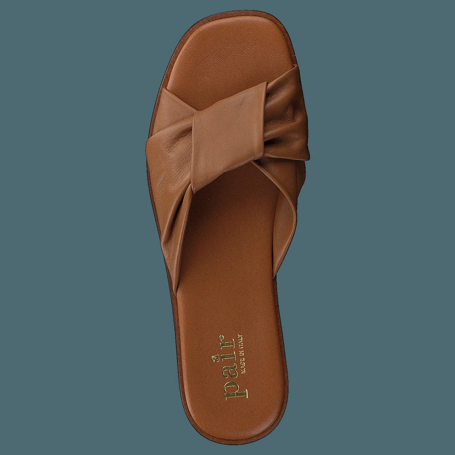 A Pair Knot Soft Sandal Cognac Brun Discount