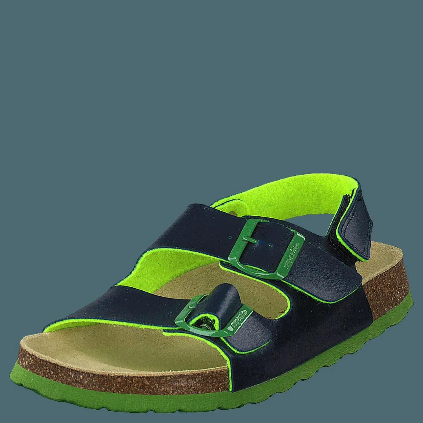 Superfit Korkis Sandal Back-strap Blue Brun och Blå Online