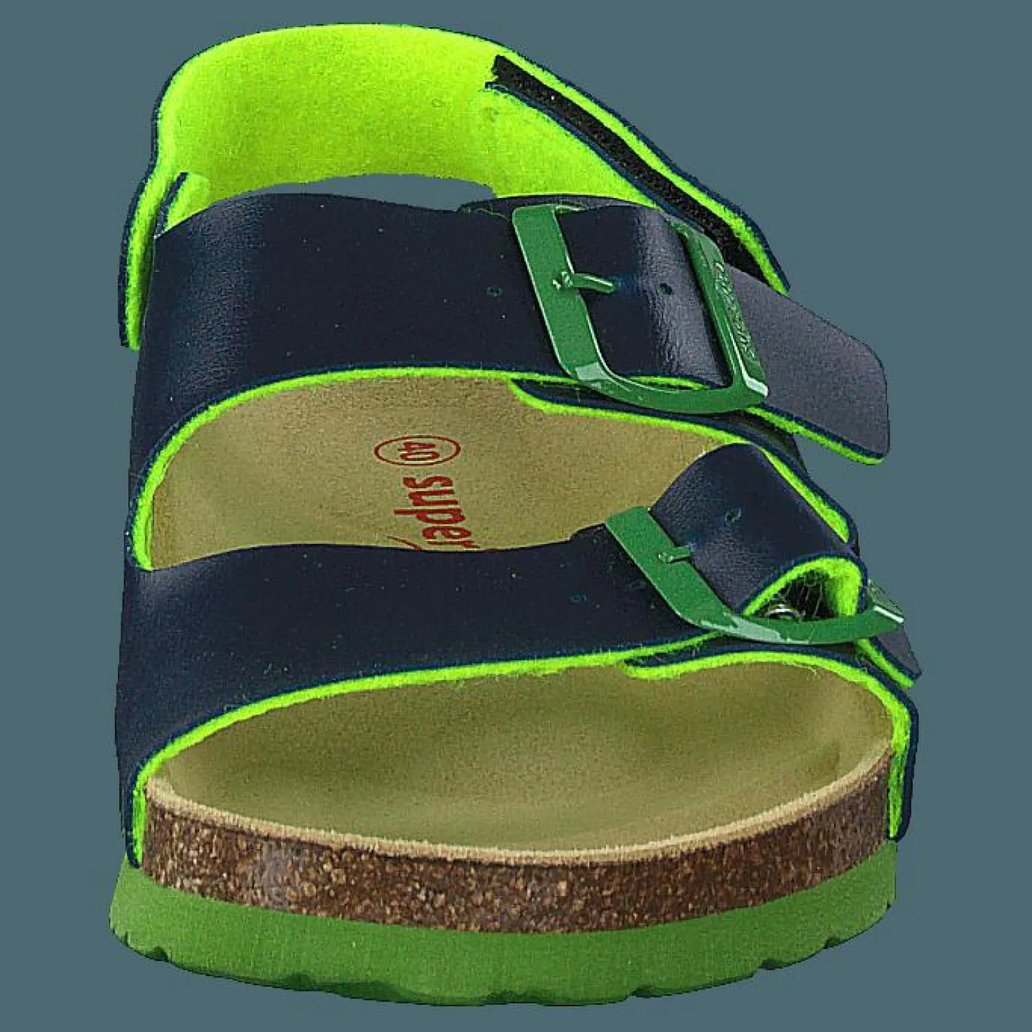 Superfit Korkis Sandal Back-strap Blue Brun och Blå Online