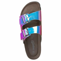 Superfit Korkis Wave Irisierend Lila, Blå och Brun New