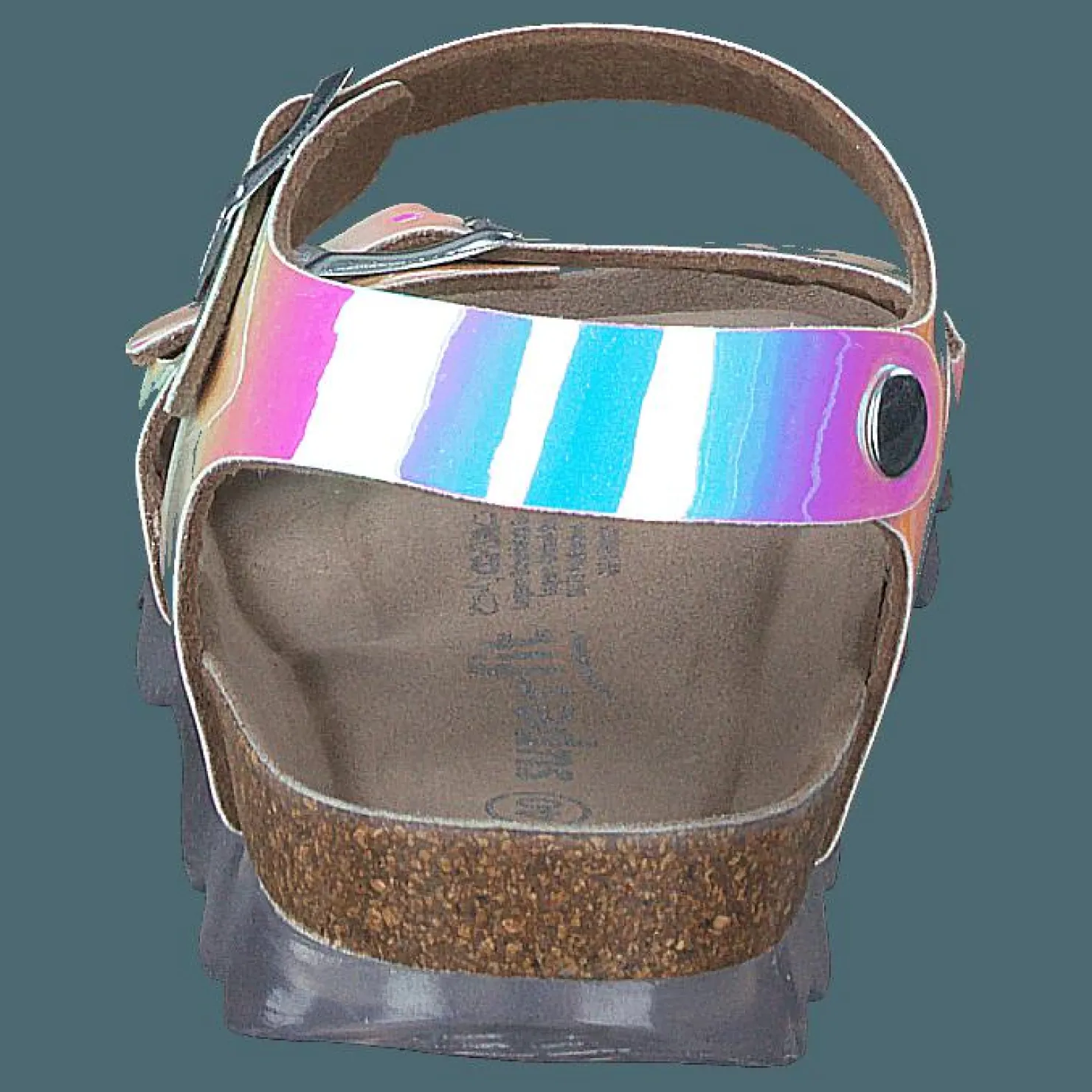Superfit Korkis Wave Sandal Irisierend Turkos och Brun Discount