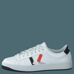 Kenzo Kourt Lace Up Sneakers Medium Red Blå