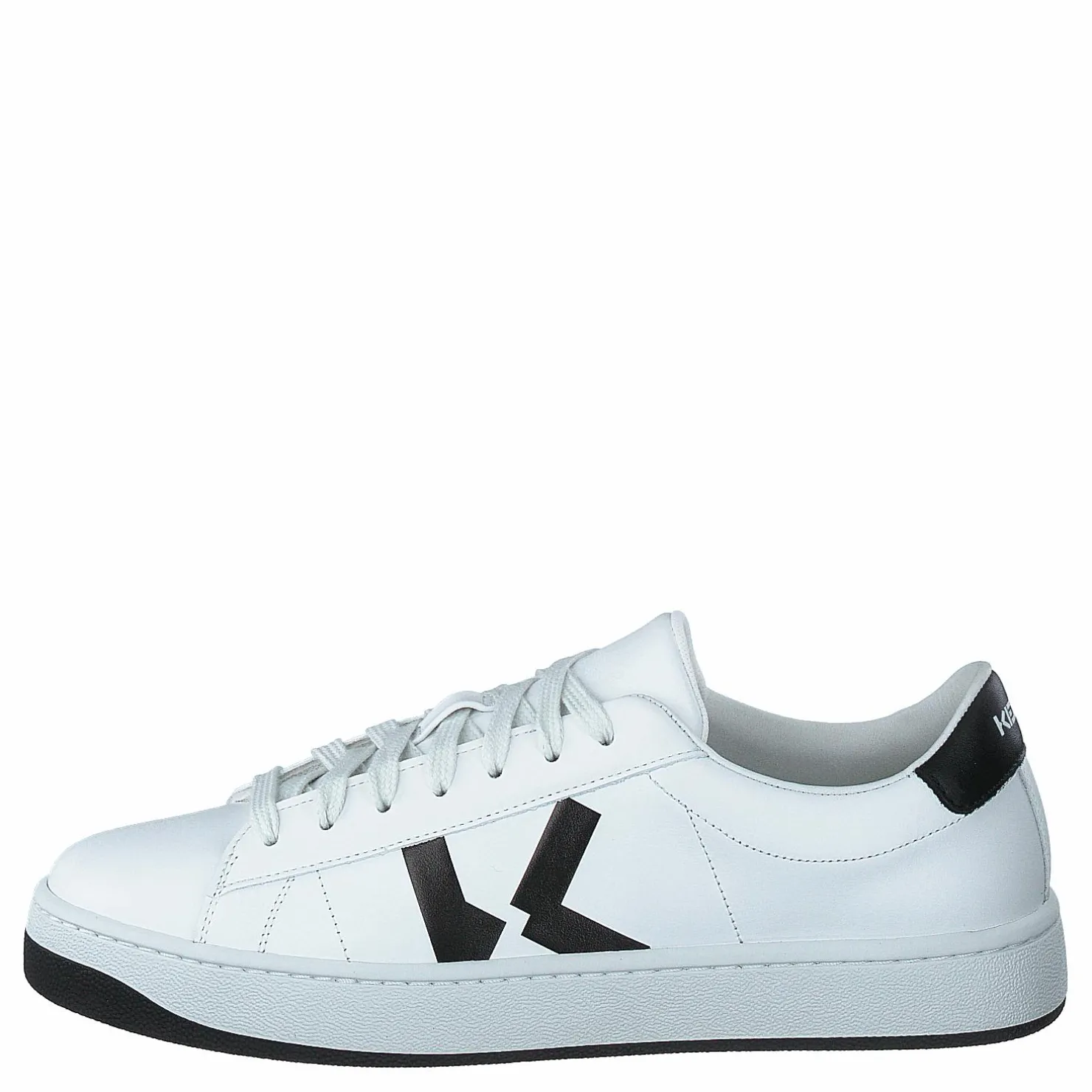 Kenzo Kourt Lace Up Sneakers White Vit