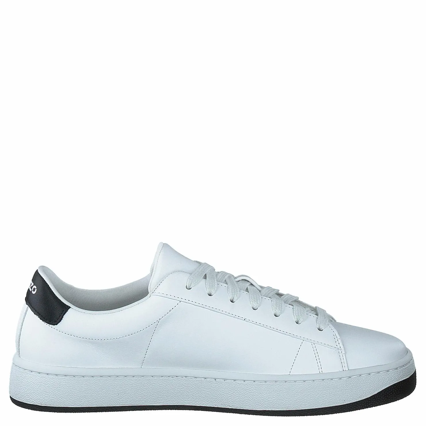 Kenzo Kourt Lace Up Sneakers White Vit