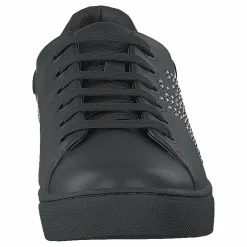 Emporio Armani Lace Up Sneaker B168 Black+silver Silver och Svart Sale