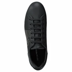 Emporio Armani Lace Up Sneaker B168 Black+silver Silver och Svart Sale