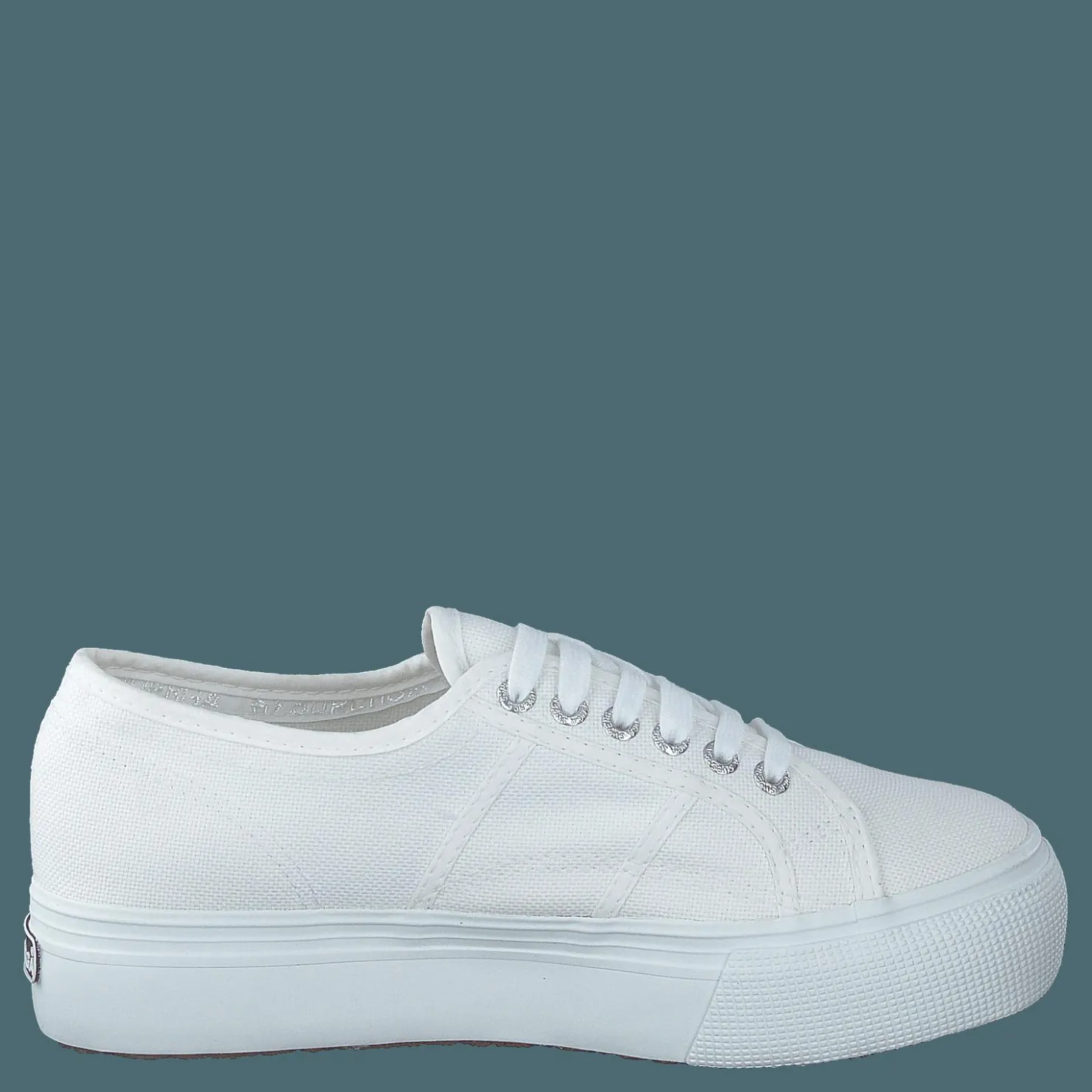 Superga Lady 2790-Cotw Linea and Down 901 white Vit Best