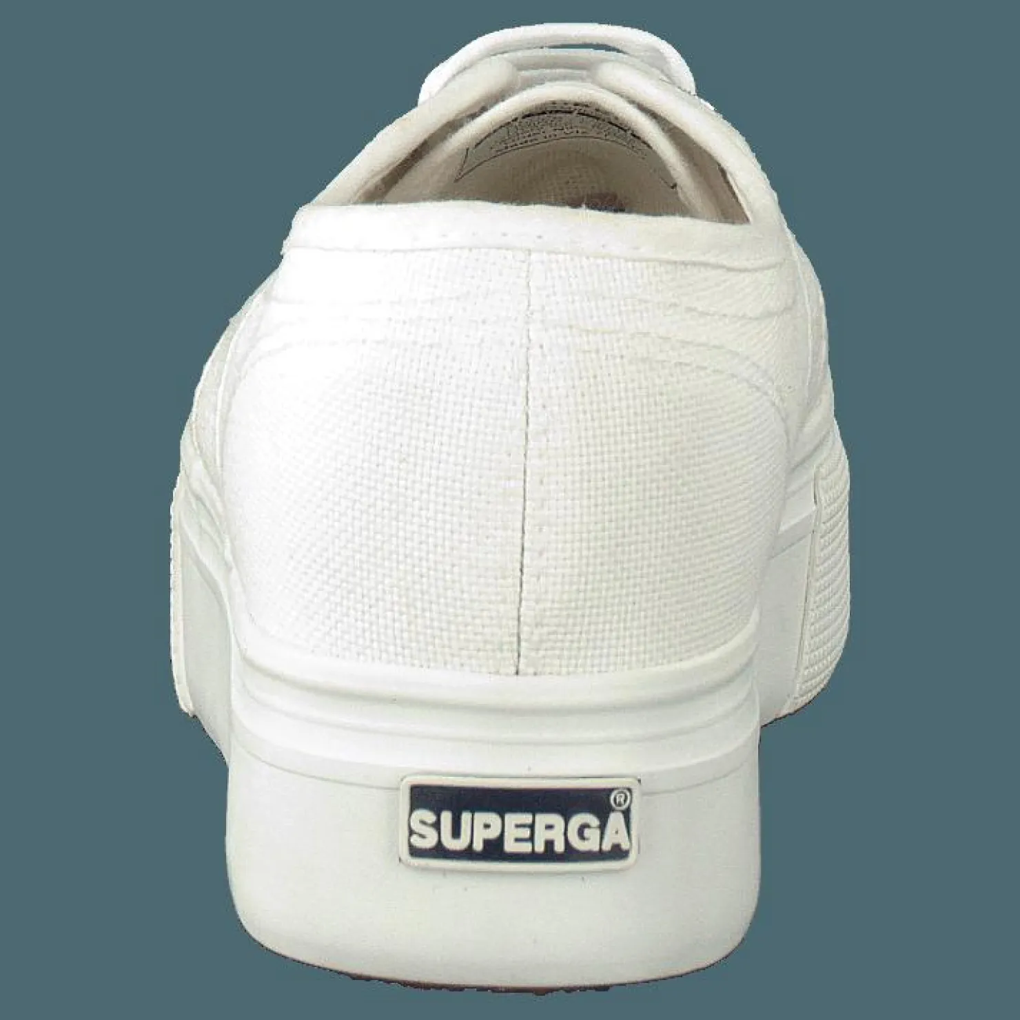Superga Lady 2790-Cotw Linea and Down 901 white Vit Best