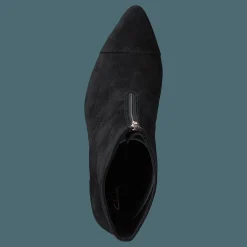 Clarks Laina85 Ankle Black Suede Svart New