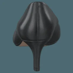 Clarks Laina55 Court Black Leather Svart