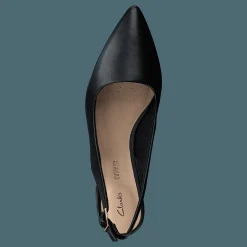 Clarks Laina15 Sling Black Leather Svart