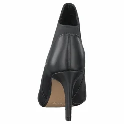 Clarks Laina Violet Black Leather Grå Discount
