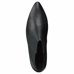 Clarks Laina Violet Black Leather Grå Discount