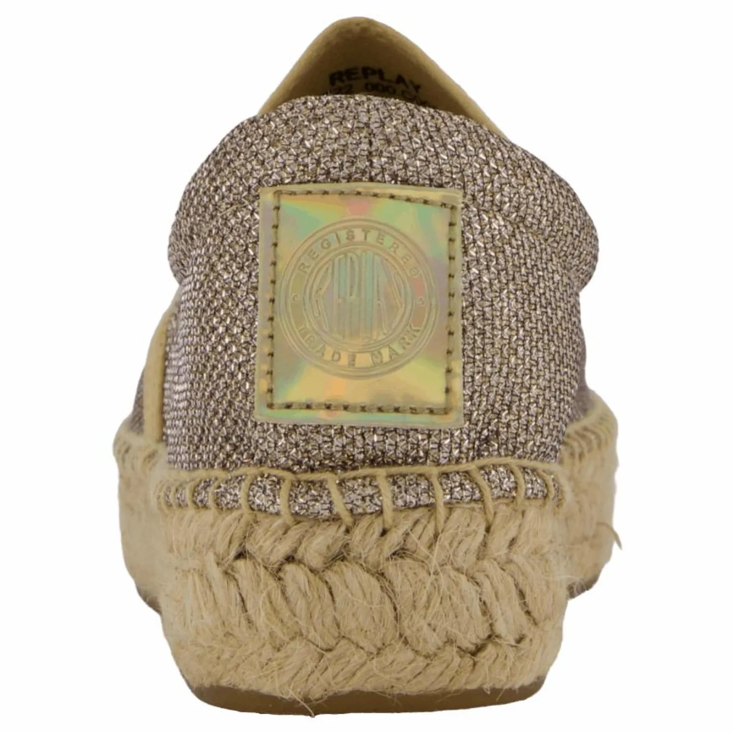 Replay Lawton Espadrille Platin Brown Sale