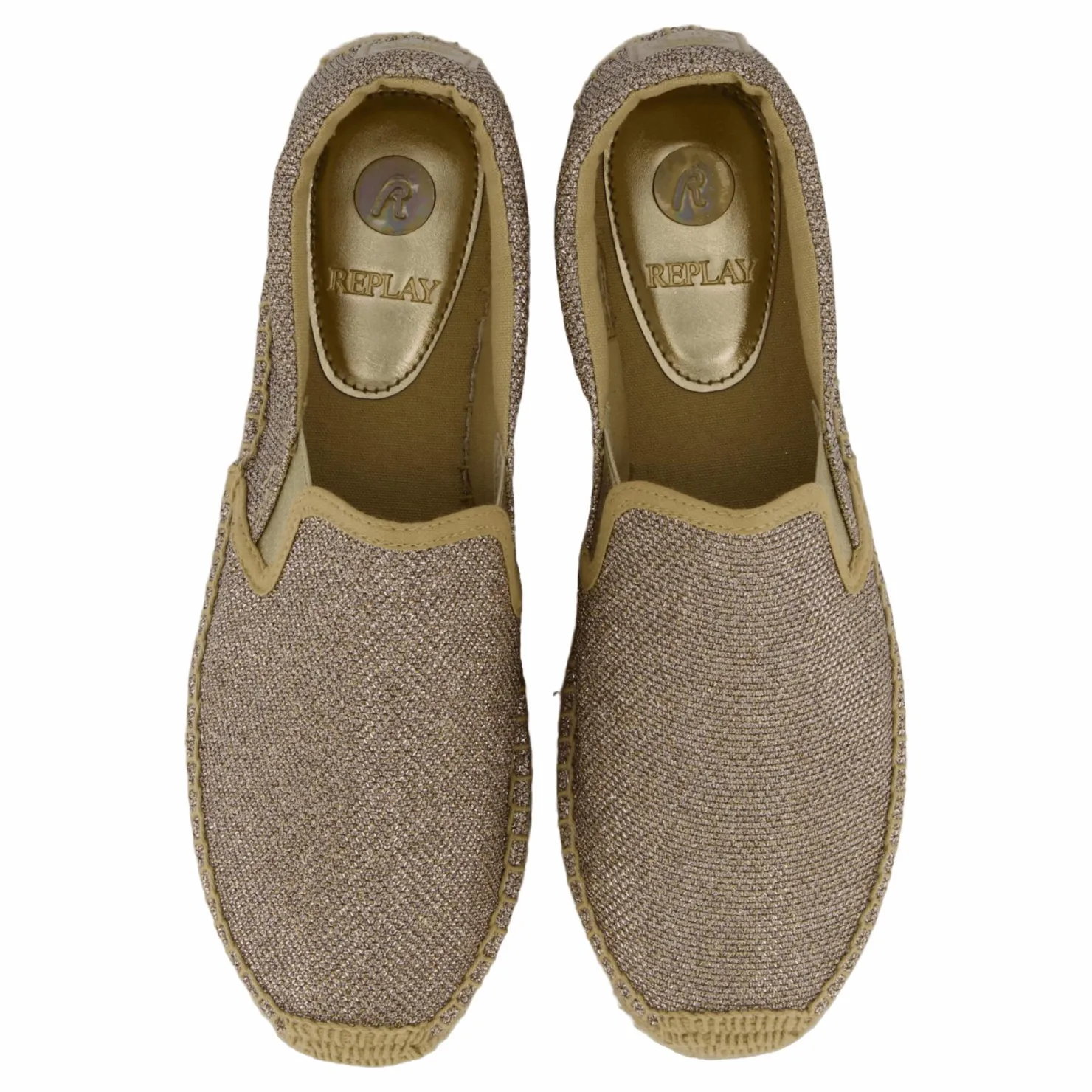 Replay Lawton Espadrille Platin Brown Sale