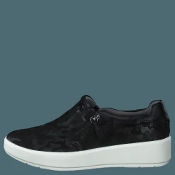 Clarks Layton Step Blaack Intereset Svart Best