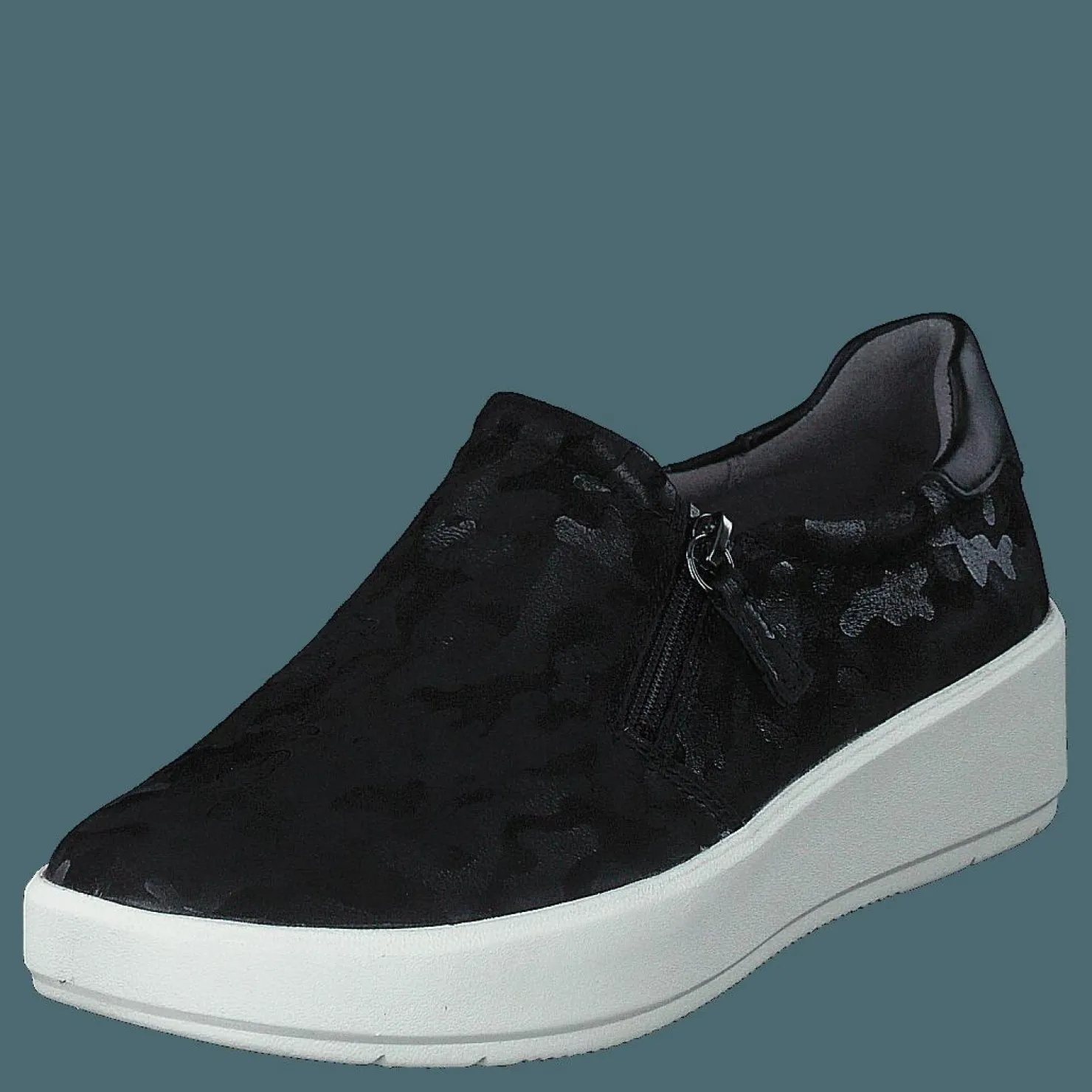 Clarks Layton Step Blaack Intereset Svart Best