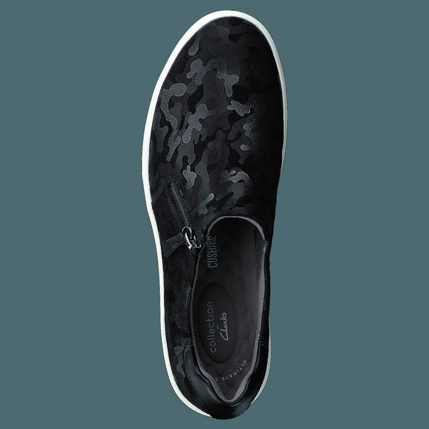 Clarks Layton Step Blaack Intereset Svart Best