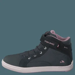 Viking Leah mid kids GTX Dark grey/Dusty pink Grå Hot
