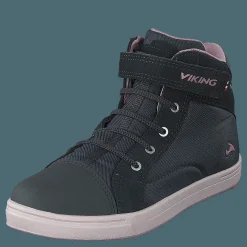 Viking Leah mid kids GTX Dark grey/Dusty pink Grå Hot