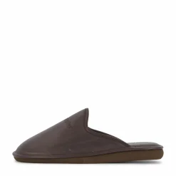 Hush Puppies Leather Slipper Brown Brun Best