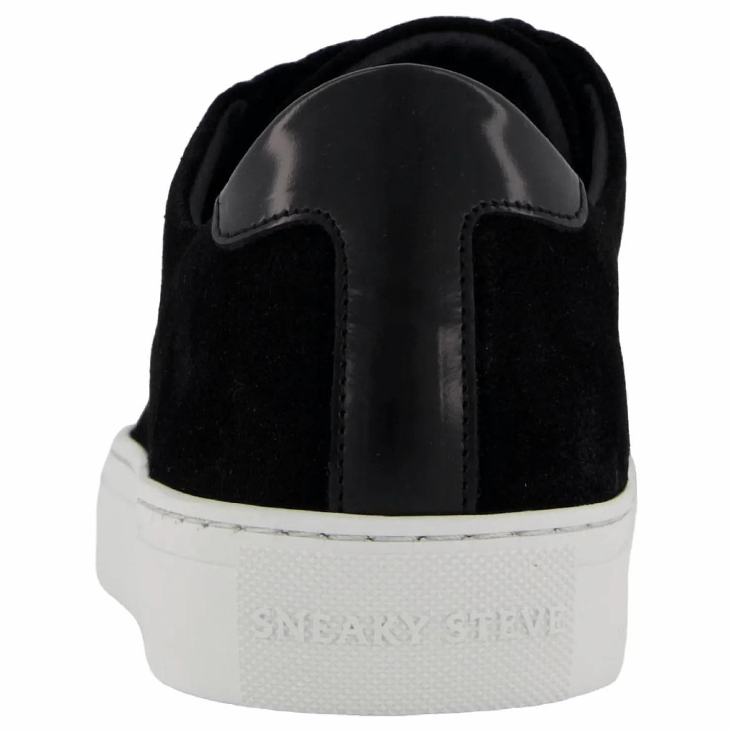 Sneaky Steve Lescape Suede Shiny Black Svart Online
