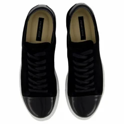 Sneaky Steve Lescape Suede Shiny Black Svart Online