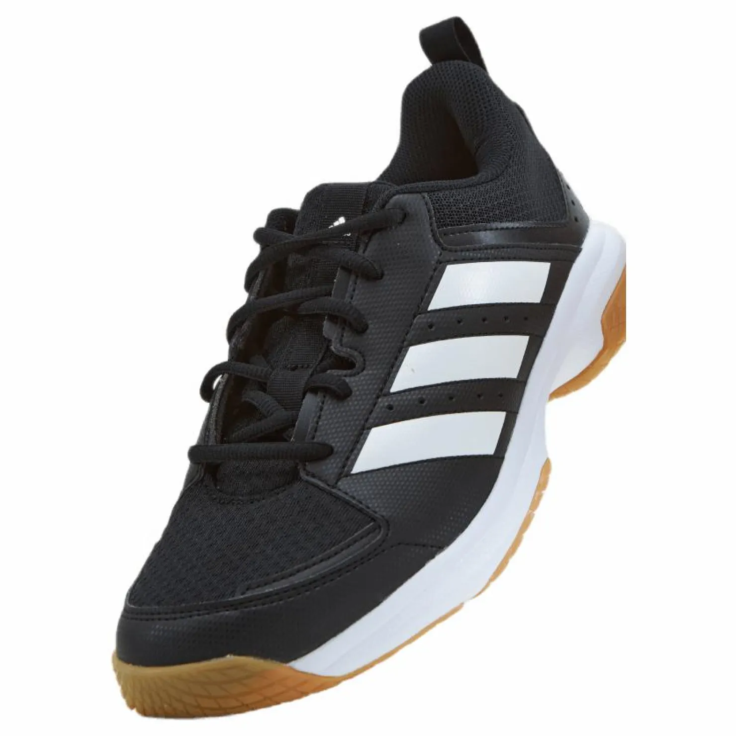 adidas Ligra 7 Indoor Shoes Core Black / Cloud White / Core Black Svart New