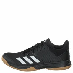 adidas Ligra 6 Shoes Core Black / Cloud White / Gum Svart New