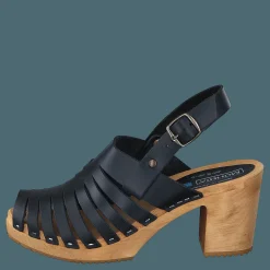 Mohedatoffeln Linda Pull Up Black Svart Discount