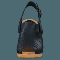 Mohedatoffeln Linda Pull Up Black Svart Discount