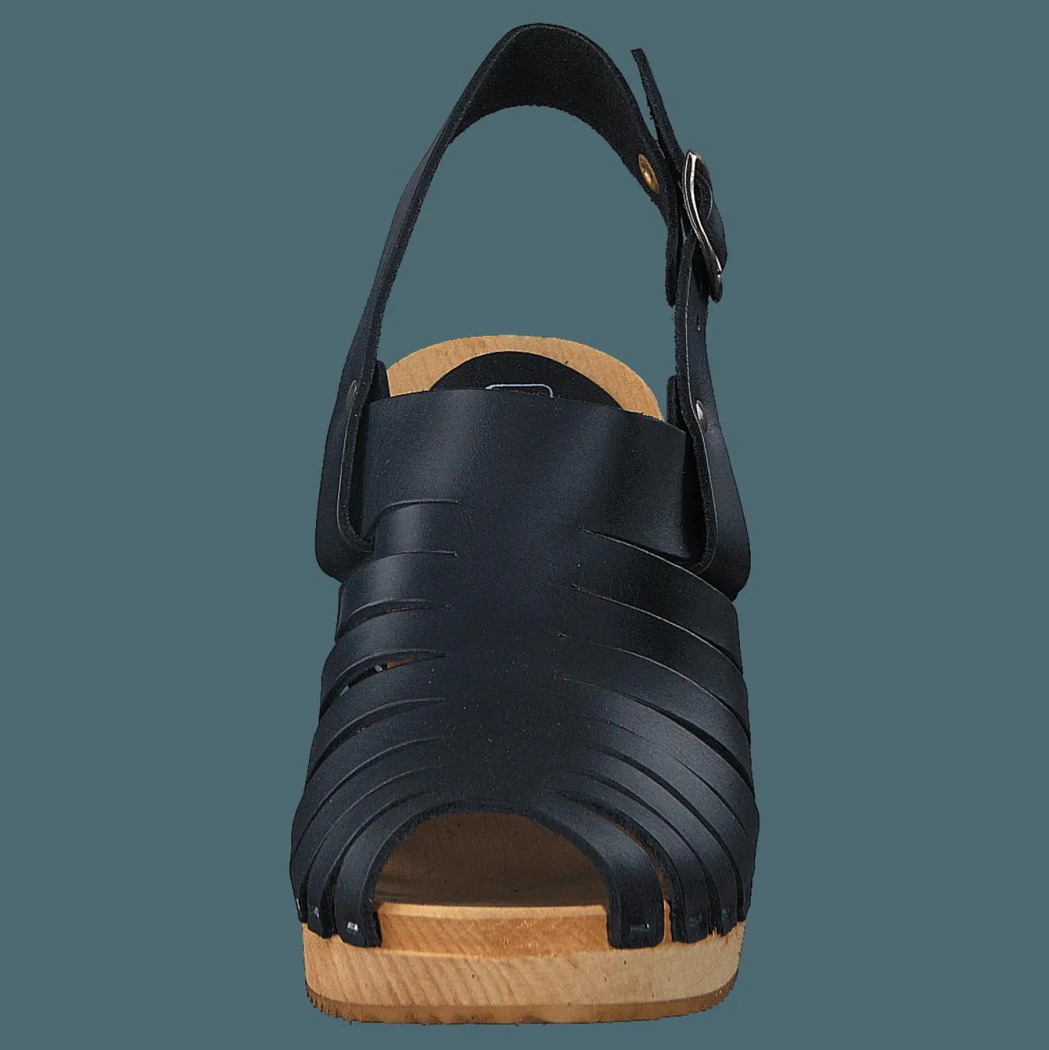 Mohedatoffeln Linda Pull Up Black Svart Discount