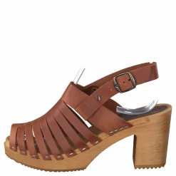 Mohedatoffeln Linda Pull Up Cognac Brun Sale