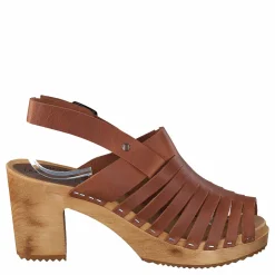 Mohedatoffeln Linda Pull Up Cognac Brun Sale