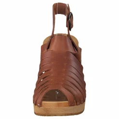 Mohedatoffeln Linda Pull Up Cognac Brun Sale