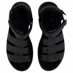 Woden Line Fisherman Black Svart Outlet