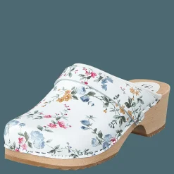 Mohedatoffeln Linnea White Flower Vit Outlet