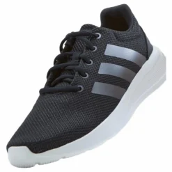 adidas LITE RACER CLN 2.0 SHOES Carbon / Iron Metallic / Core Black Svart Hot