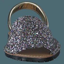 Mohedatoffeln Liza Glitter Guld, Silver och Metallisk New