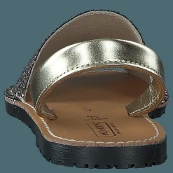 Mohedatoffeln Liza Glitter Guld, Silver och Metallisk New