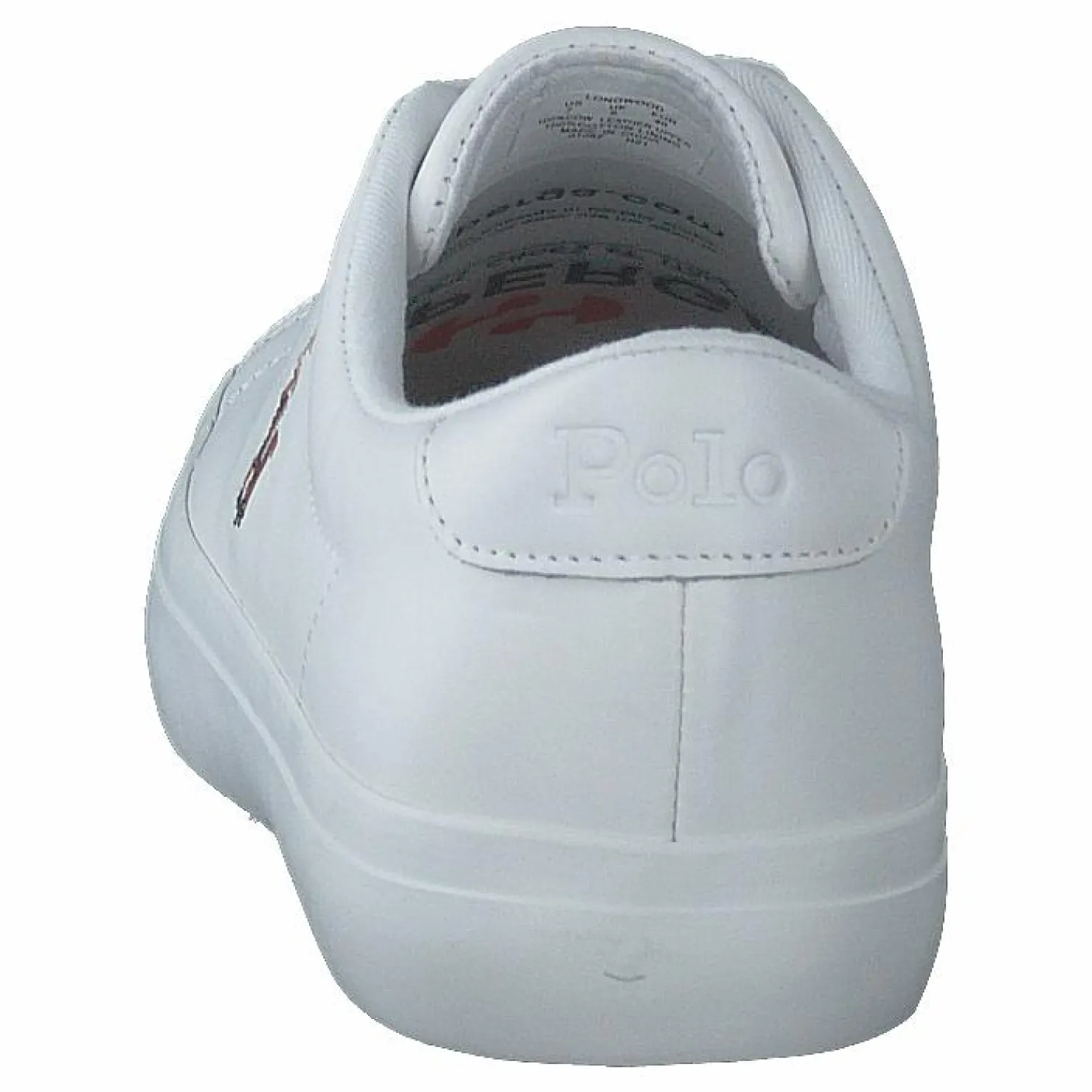 Polo Ralph Lauren Longwood Leather Sneaker White / White Vit