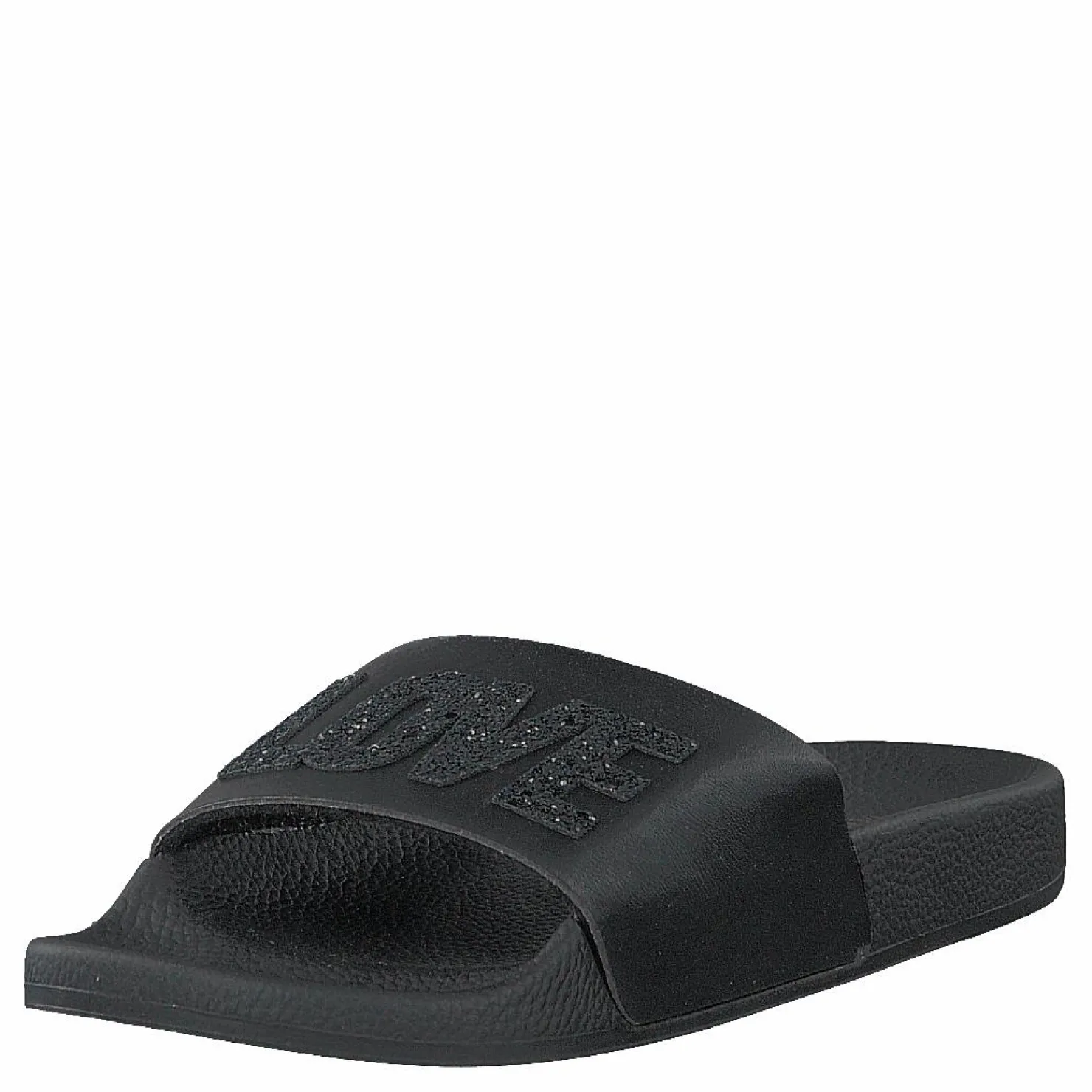 The White Brand Love Metallic Black Svart Outlet