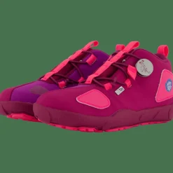 Affenzahn Low Boot Vegan Trail Flamingo Pink och Purple Outlet